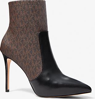 michael kors rue boots|Rue Logo and Leather Boot .